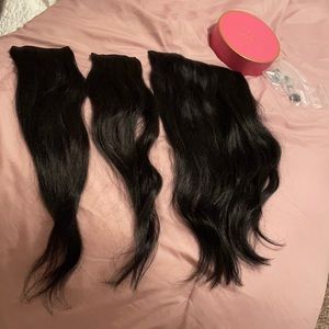Luxy halo hair extensions